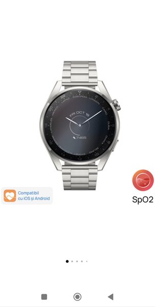 Ceas Smartwatch Huawei Watch 3 Pro, Elite Edition, 48mm