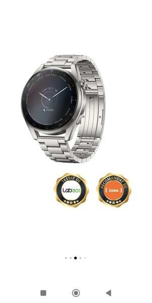 Ceas Smartwatch Huawei Watch 3 Pro, Elite Edition, 48mm